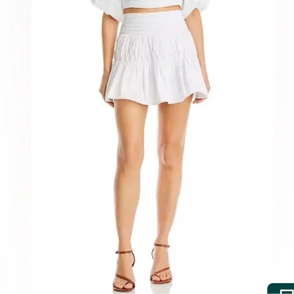 Ramy Brook White Skirt